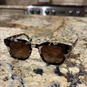 KREWE Tortoise Shell Sunglasses
